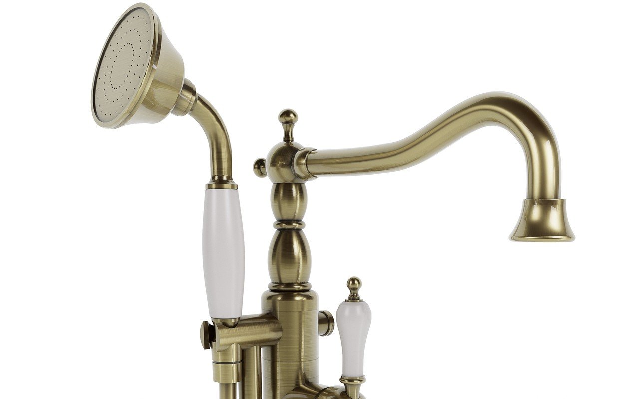 Aquatica Caesar Faucet – Riempitore per vasca montato a terra – Bronzo picture № 0